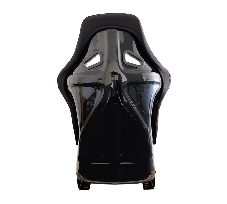 NRG Fiber Glass Bucket Seat Race Style Bolster/Lumbar Black (Large) – Each