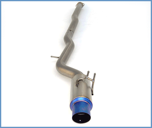 Invidia Full Titanium Cat-Back Exhaust 2008-2015 Mitsubishi Evo X (single exit to right)