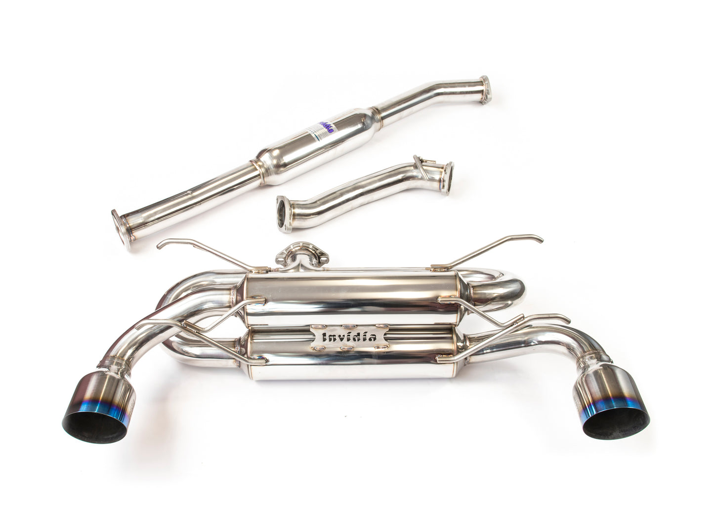 Invidia Gemini R400 Dual Tip Exhaust 2012-2021 Scion FR-S / Subaru BRZ / Toyota 86