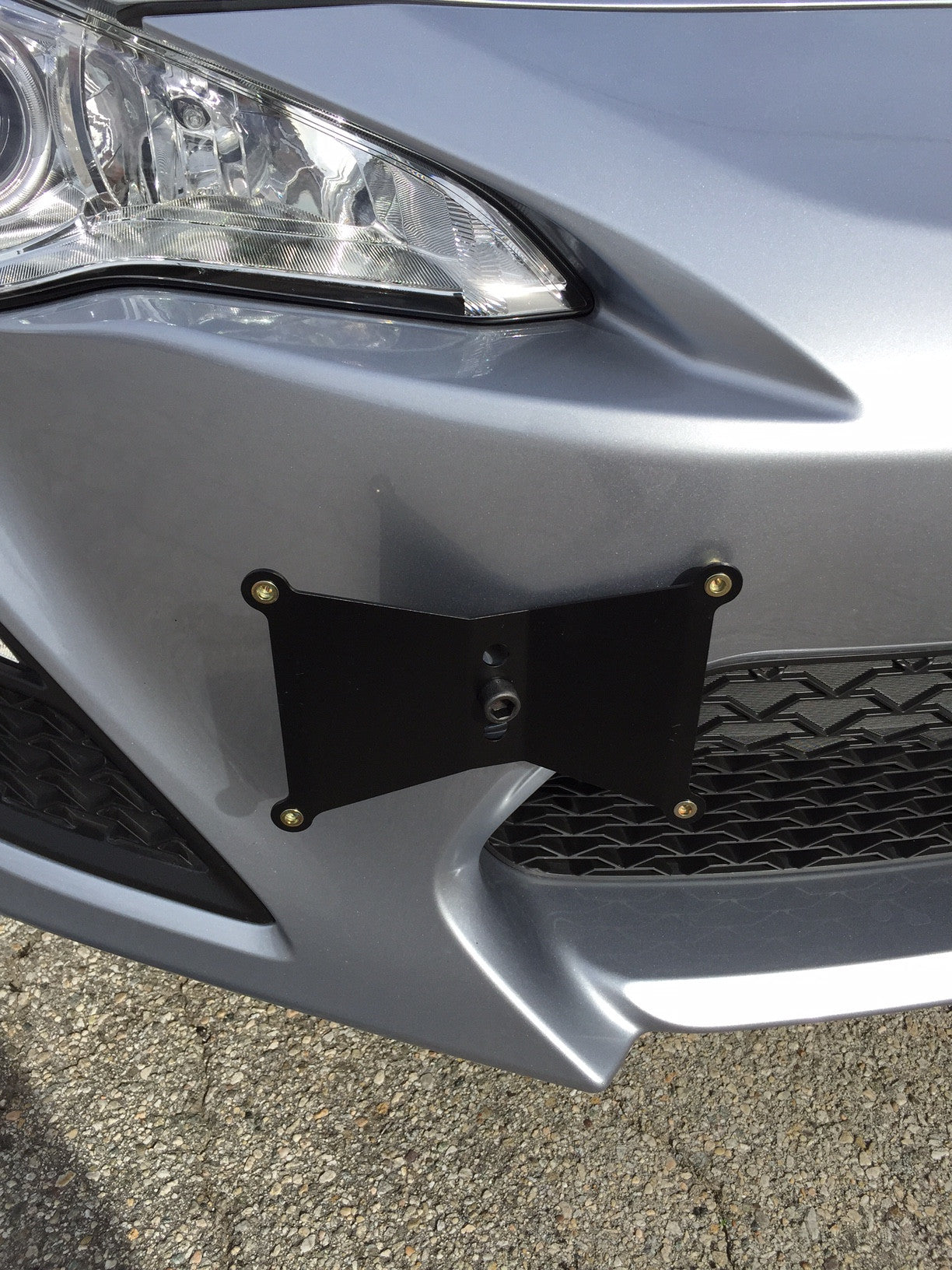 DARKSIDE Front Tow Hook License Plate Mount 2013-2016 Scion FR-S / Subaru BRZ