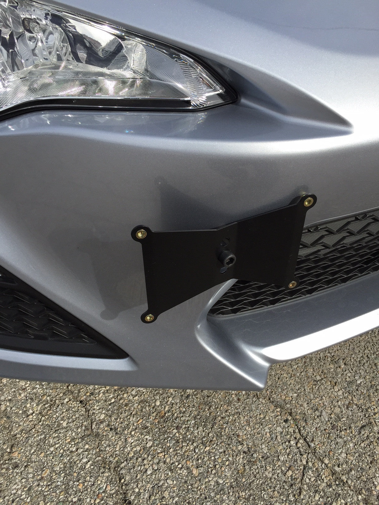 DARKSIDE Front Tow Hook License Plate Mount 2013-2016 Scion FR-S / Subaru BRZ