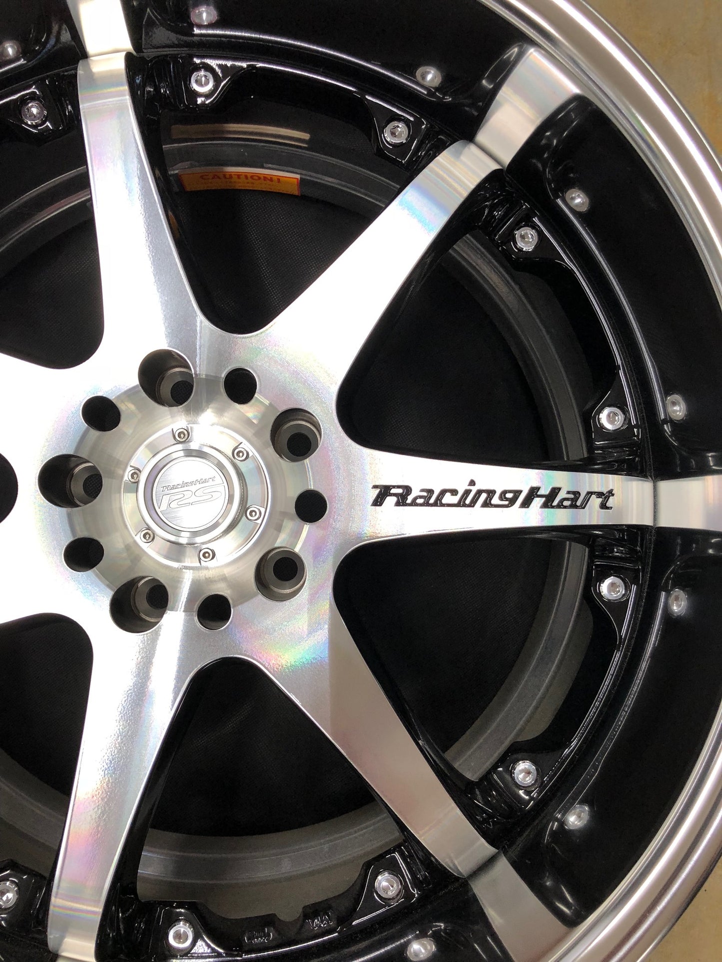 19x9.0 / 19x10.5 Racing Hart RS-521 5x114.3 Machined Silver