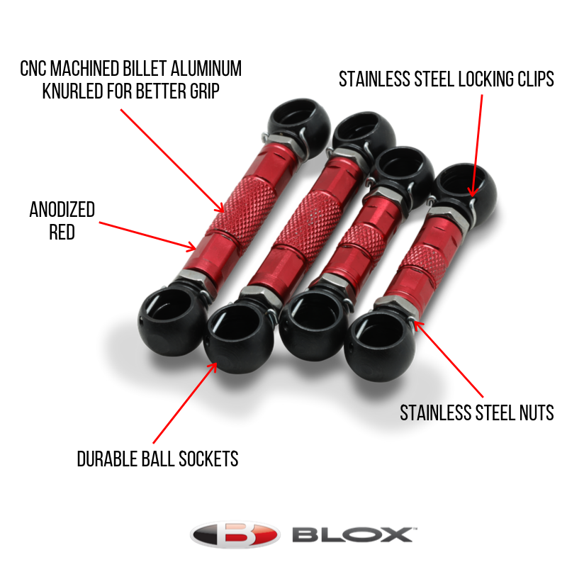 BLOX Racing Lowering links for Tesla Model S