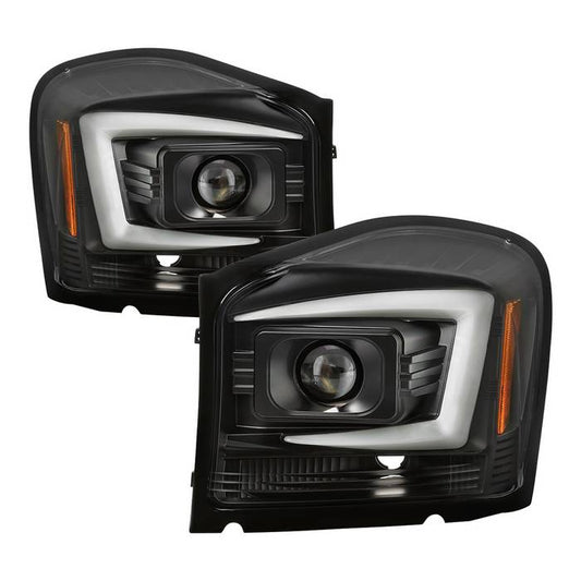 2004-2006 Dodge Durango Projector Headlights - Black