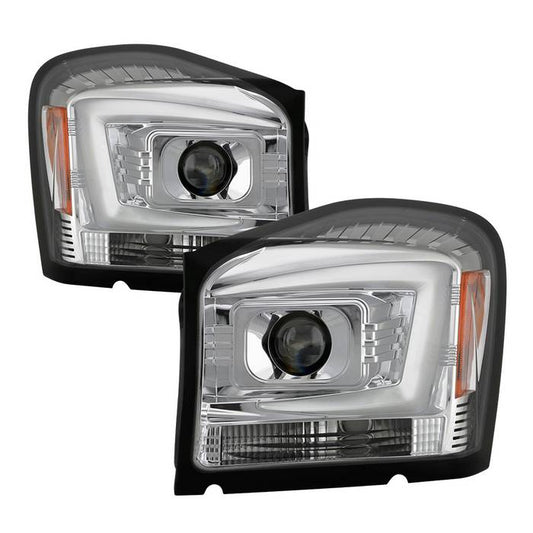 2004-2006 Dodge Durango Projector Headlights - Chrome