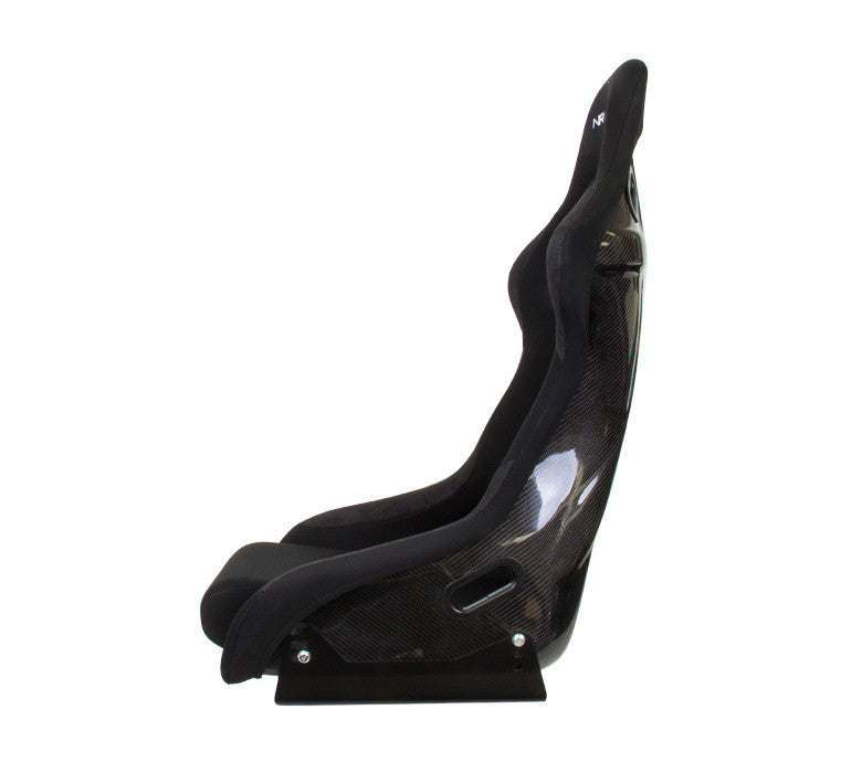 NRG Carbon Fiber Bucket Seat Black (Large) – Each