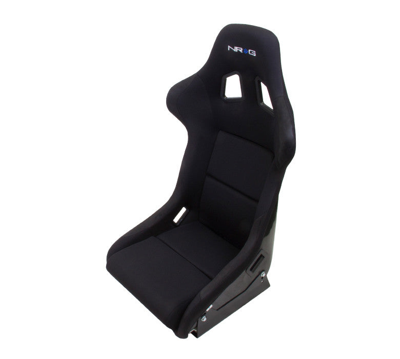 NRG Carbon Fiber Bucket Seat Black (Medium) – Each