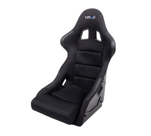 NRG Carbon Fiber Bucket Seat Black (Large)  Each