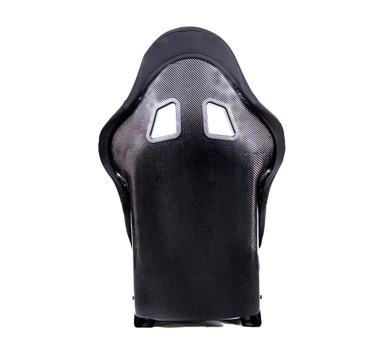 NRG Carbon Fiber Bucket Seat Black (Large)  Each