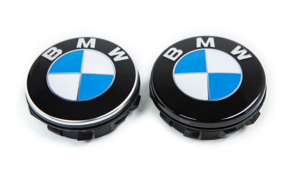 BMW Floating Wheel Center Cap Set - 68mm (Gloss Black)