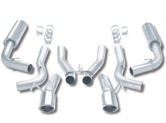 Borla S-Type Cat-Back Exhaust System 1996-2002 Dodge Viper GTS/R/T-10, 10cyl 6spd RWD (8.0L)