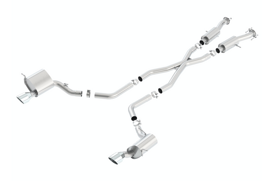 Borla S-Type Cat-Back Exhaust 2015-2021 Grand Cherokee SRT V8 (6.4L)