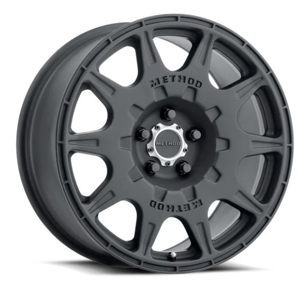 Method MR502 RALLY 16x7 +30mm Offset 5x110 65.1mm CB Matte Black Wheel