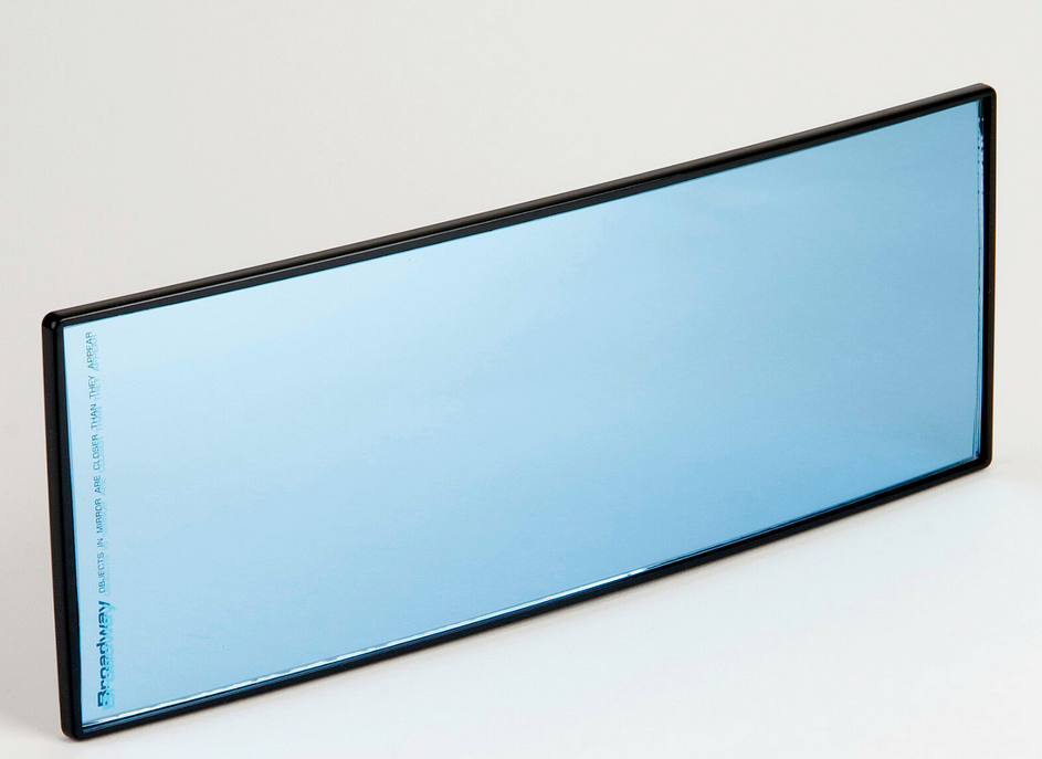 Broadway Blue Flabeg Wide View Mirror 260 x 90mm Convex