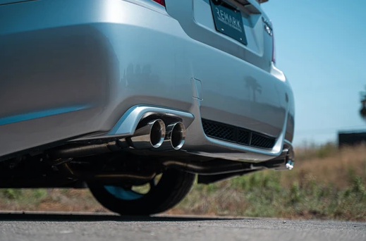 Remark Axle-back Exhaust 2011~2014 Subaru WRX/STI GV (Sedan) (3.5" Quad Tips)