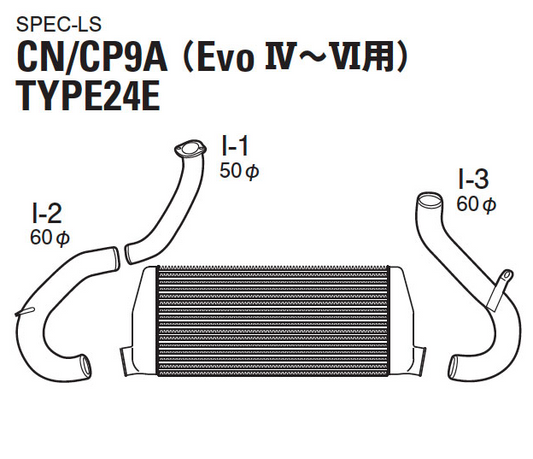 GReddy Intercooler Spec LS T-24 CN9A/CP9A