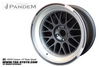 GReddy Pandem 6666 Wheels 18x11 -40 5-100 Gunmetal