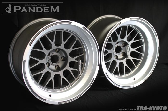 GReddy Pandem 6666 Wheels 18x11 -40 5-100 Gunmetal