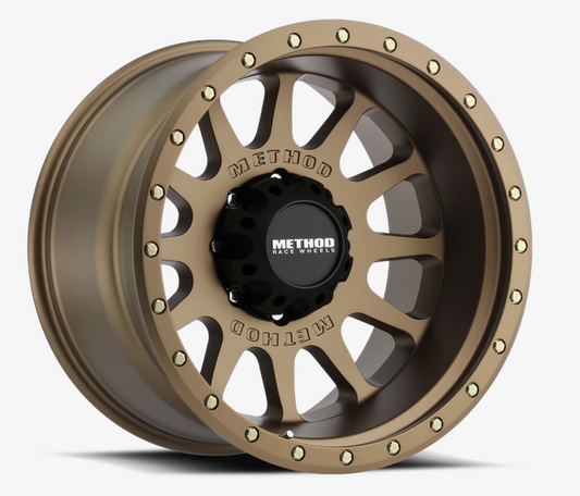 Method MR605 NV 20x10 -24mm Offset 8x180 124.1mm CB Method Bronze Wheel