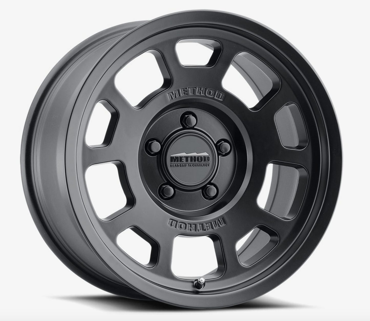 Method MR705 17x8.5 0mm Offset 5x150 110.5mm CB Matte Black Wheel