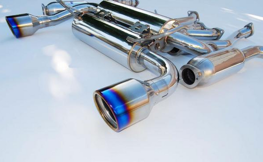 Invidia Gemini Stainless Cat-back Exhaust 2009+ Nissan 370Z (Titanium Tip)