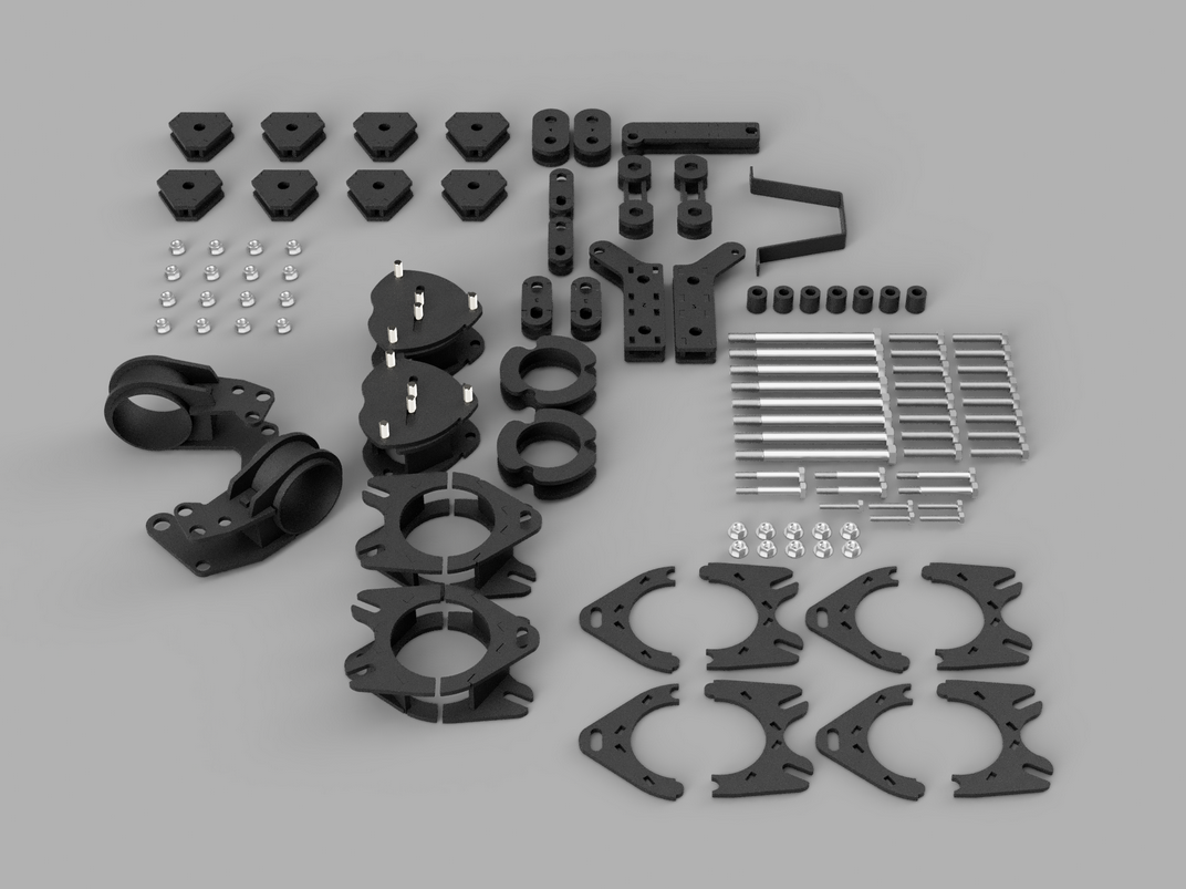 Traxda Lift kit 2017-2024 Honda Ridgeline / 2016-2022 Pilot / 2019-2024 Passport 2wd/4wd/AWD – 3.5″ Front, 3″ Rear Lift Kit (JonDZ Special)