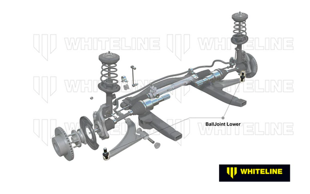 Whiteline 2015+ Honda Civic X FC / FK / SI / RS Lower Ball Joint Front Camber Adjuster Kit