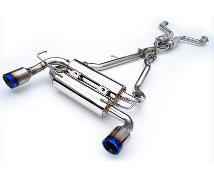 Invidia Gemini Stainless Cat-back Exhaust 2003-2008 Nissan 350Z (Rolled Layer Titanium Tip)