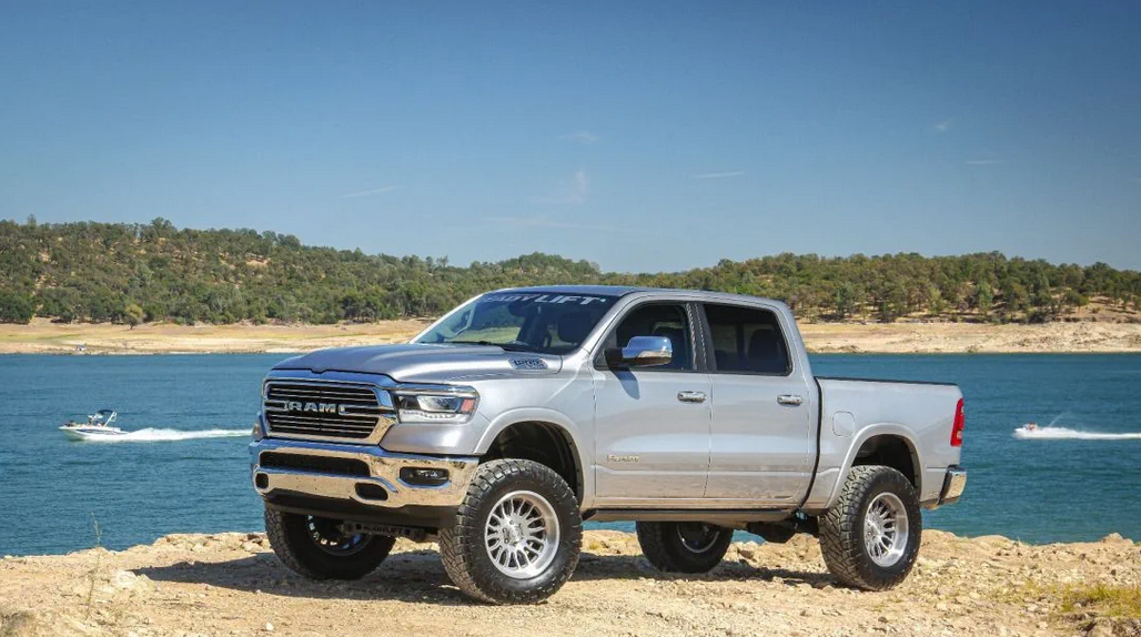 ReadyLift 6" Lift Kit 2019-2024 Ram 1500 with Falcon Shocks & Factory 22" Wheels with Big Bore Knuckle