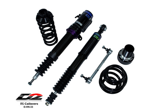 D2 Racing RS Series Coilover 2007-2019 Honda Fit / 2011-2016 CR-Z