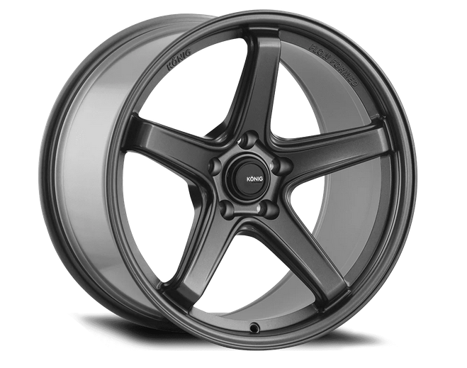 18x9.5 Konig Neoform Matte Grey