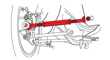 SPC Performance Rear Toe Arm 1999-2008 Acura TL / 1999-2007 Honda Accord