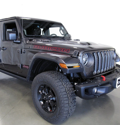 Jeep Wrangler JL/Gladiator JT Smoked LED Fender Light w/ Sequential Turn Signals & Side Marker Light