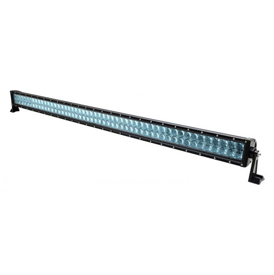 52" LED RGB Light Bar Dual Row 300 Watt Combo Ultra Accent Series Quad-Lock/Interlock