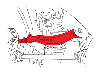 SPC Adjustable Rear Lower Control Arm 2021-2023 Ford Bronco Sport / 2020-2023 Escape / 2022 Maverick / 2020-2023 Lincoln Corsair