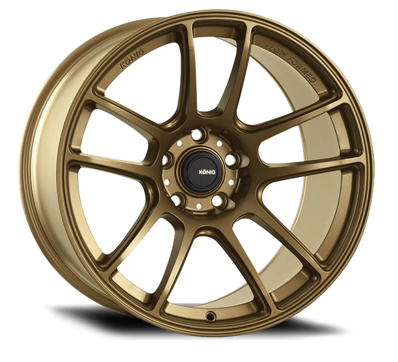 15x9.0 Konig Heliogram / 4x100 / ET 35mm / Matte Bronze