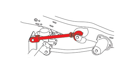 SPC Performance Jeep Front Left Adjustable Upper Arm