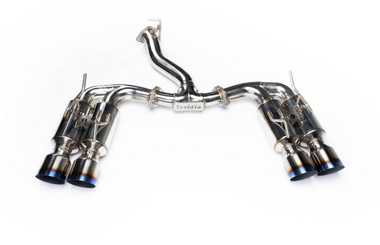 Invidia Gemini R400 Cat-back Exhaust 2011-2014 Subaru WRX / STI (Single Layer Quad Tip)