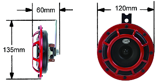 Hella Twin Supertone Horn Kit