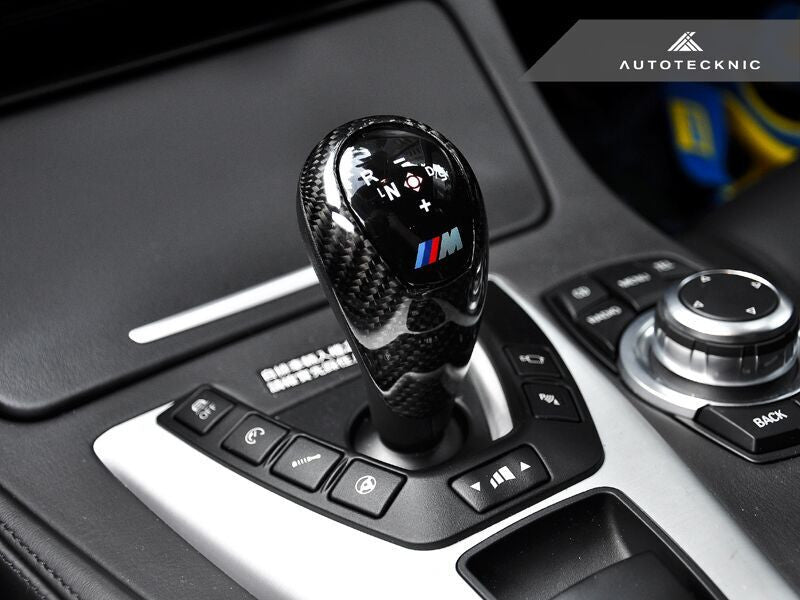 AutoTecknic Carbon Fiber Gear Selector Cover F87 M2 / M2 Competition / F85 X5M / F86 X6M / F80 M3 / F82 / F83 M4 / F10 M5 / F06 / F12 / F13 M6