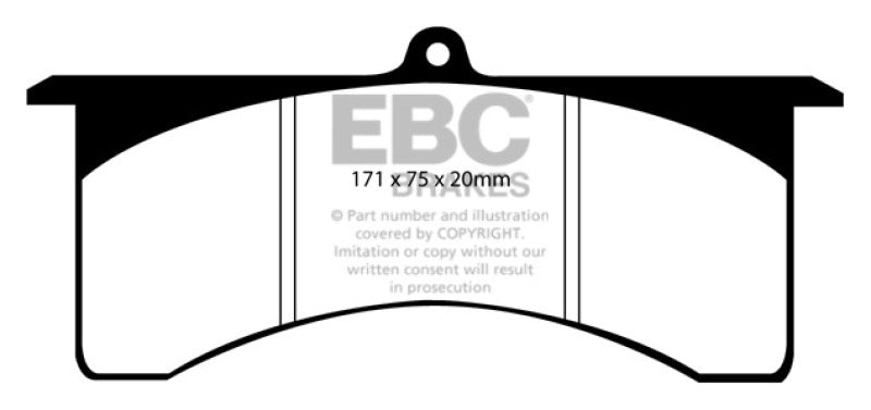 EBC Brakes Yellowstuff Performance Brake Pads