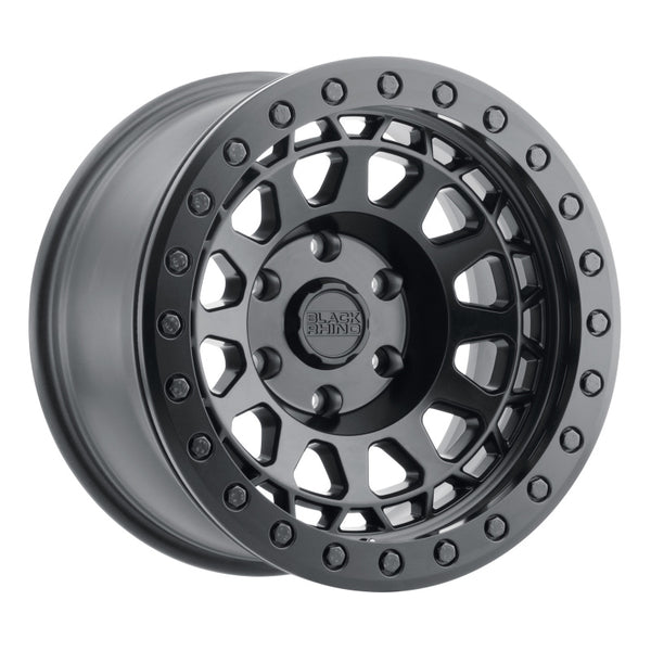 Black Rhino Primm Beadlock 17x8.5 8x165 ET-38 CB 125.1 Matte Black w/Black Bolts Wheel