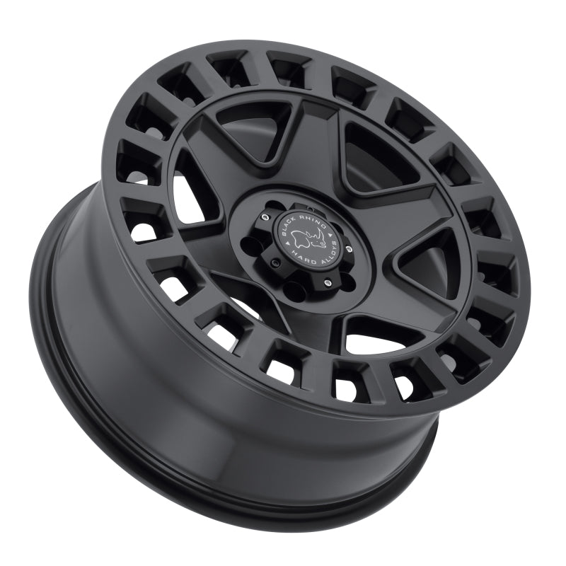 17x9.0 Black Rhino York Matte Black Wheel