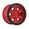 Black Rhino Reno 17x9.0 5x139.7 ET00 CB 78.1 Candy Red w/Black Lip Edge & Black Bolts Wheel