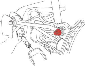 SPC Performance Rear Camber Kit 2010+ Ford Taurus / 2001+ Explorer / 2009-2019 Flex / Licoln MKS / MKT