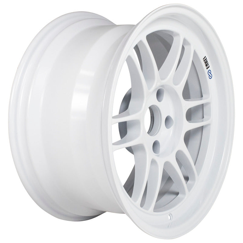 17x9.0 Enkei RPF1 5x114.3 22mm Offset 73mm Bore Vanquish White Wheel