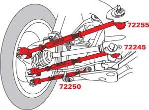 SPC Rear Adjustable Camber Kit Infiniti M35h / M37 / M56 / Q50 / Q60 / Q70