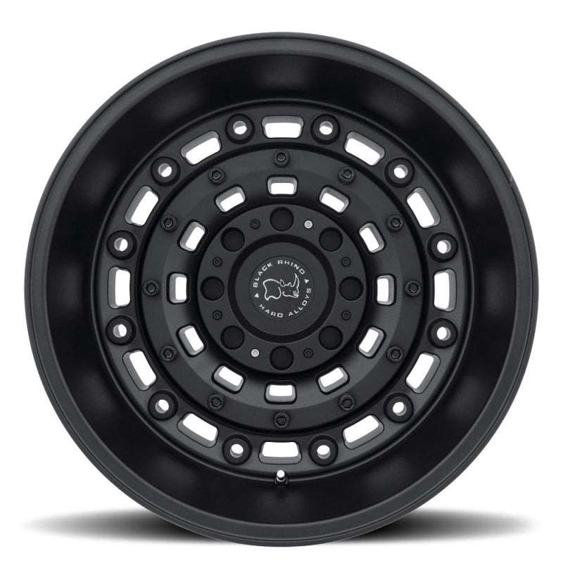 20x12.0 Black Rhino Arsenal Textured Matte Black Wheel