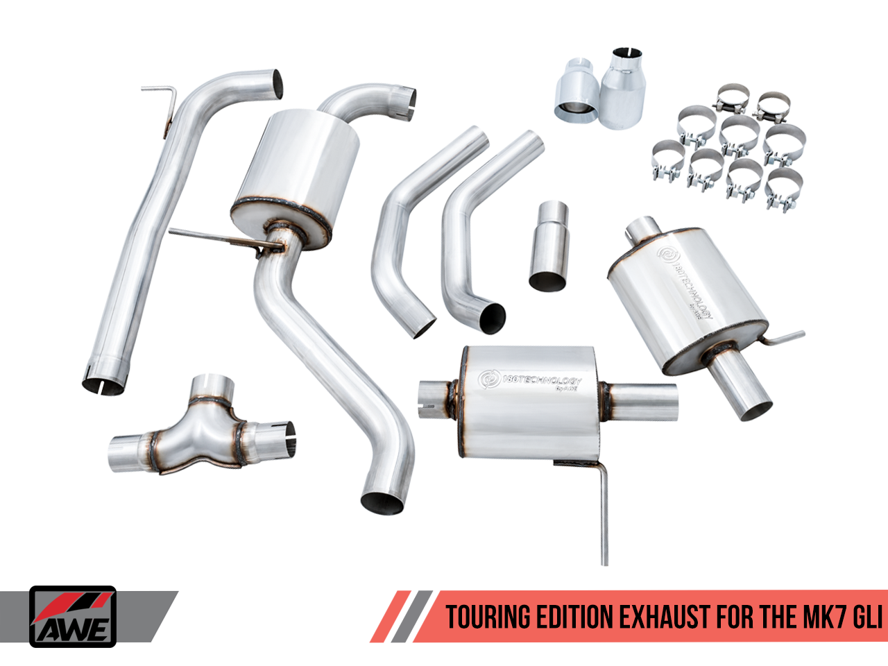 AWE Tuning Exhaust Suite 2018–2019 Volkswagen Jetta GLI