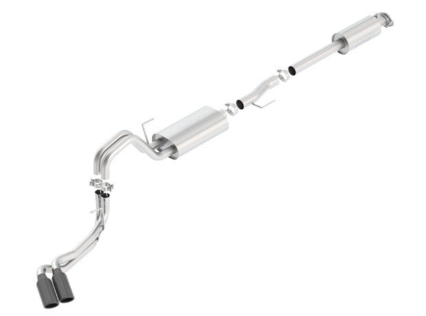 Borla Black Chrome Exhaust System 2015-2020 Ford F-150 With 2.7L/3.5L/5.0L Engines